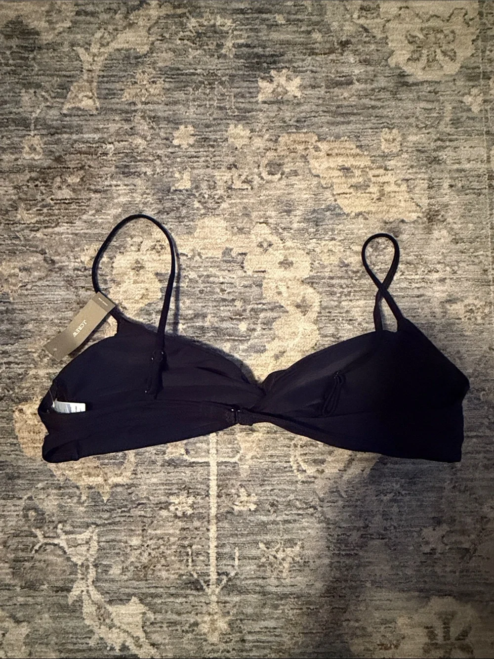 J. Crew Bikini Top with Slim Straps